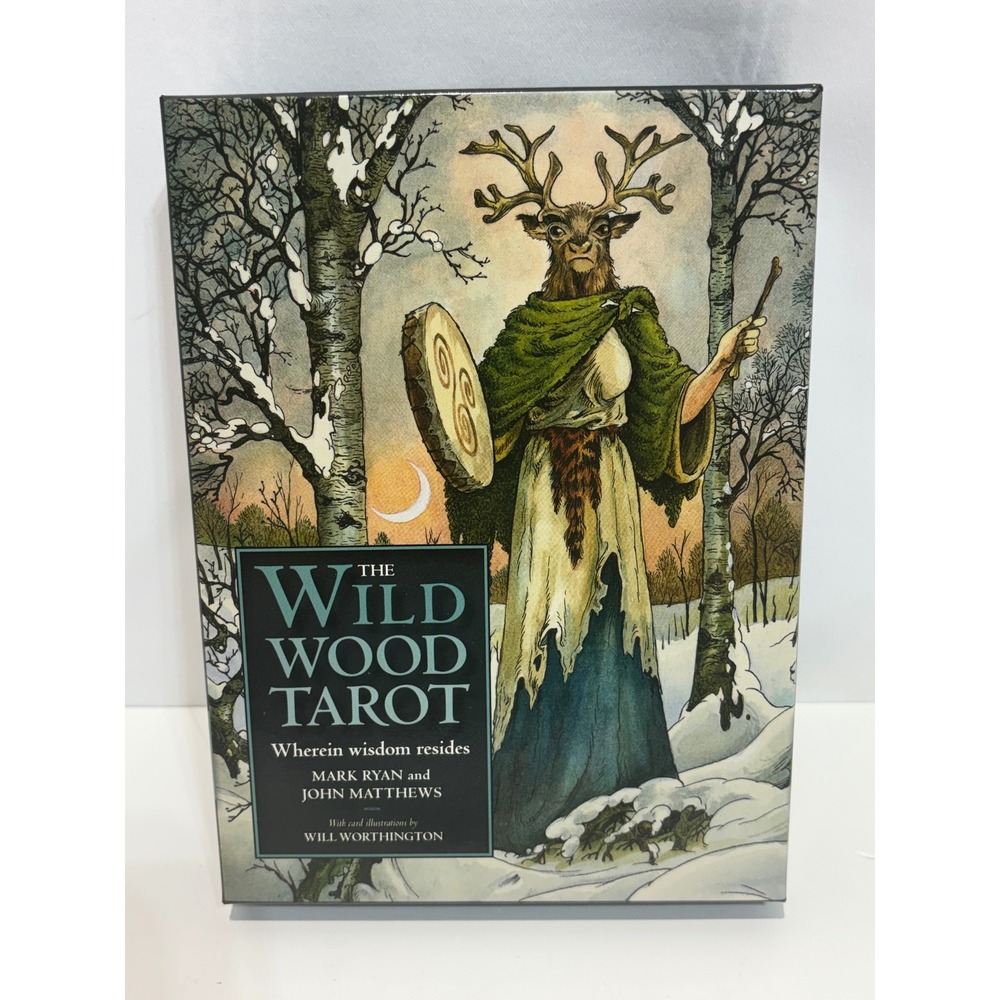 Sterling Ethos The Wildwood Tarot Unisex OS Green Shamanic Forest Deck Guidebook